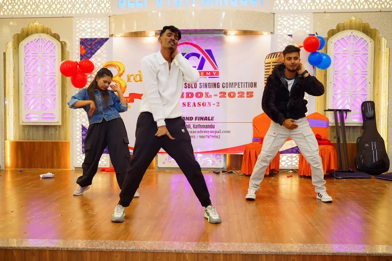 Dancers at the ECA Idol 2025 grand finale
